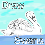 How to Draw Swans with Easy Step by Step Drawing Tutorial