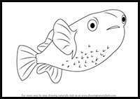 How to Draw a Porcupinefish