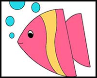 How to Draw a Fish Step by Step for Kids