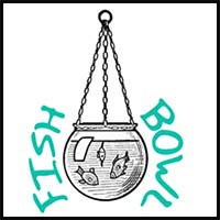Drawing Fish Bowls : How to Draw Fish in Their Bowl Step by Step