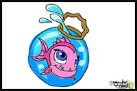 How to Draw Lagoona Blue Pet, Neptuna