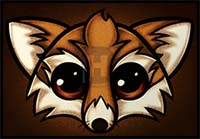 How to Draw a Fox Face