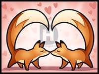 Drawing a Foxy Couple 