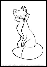 How To Draw Cartoon Foxes Realistic Foxes Drawing Tutorials Drawing How To Draw Foxes Drawing Lessons Step By Step Techniques For Cartoons Illustrations