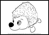 How to Draw Hedgehog from Masha and the Bear