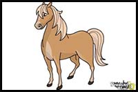 How to Draw a Horse Easy