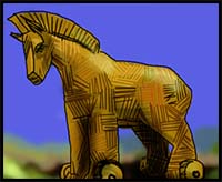 How to Draw a Trojan Horse
