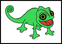 Chameleon Drawing