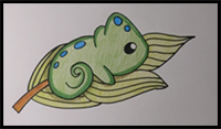 How to Draw a Chameleon: A Step-by-Step Guide for Kids