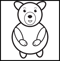 How to Draw a Bear For Kids in 6 Easy Steps