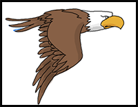 How to Draw a Cartoon Eagle