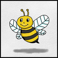 How to Draw a Bee