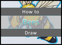 Learn How to Draw a Bee