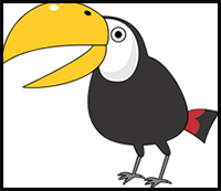 Learn How to Draw Toucan