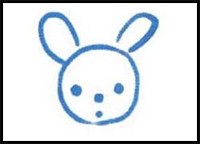 How to Draw Rabbits : Easy to Draw Bunny Drawing Lesson for Kids