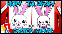 How to Draw a Big Easter Bunny Portrait