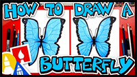 How to Draw a Butterfly Emoji