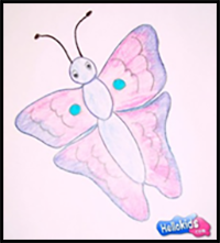 Learn How to Draw a Butterfly