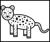 How to Draw a Cheetah For Kids in 8 Easy Steps