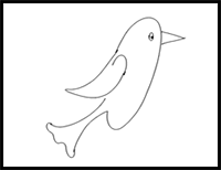 Dove Step by Step Drawing for Kids