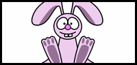 How to Draw a Cartoon Bunny with Eay Drawing Lessons