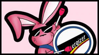 Easy Step by Step Instructions for How to Draw the Energizer Bunny