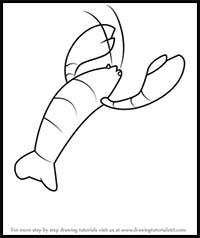 How to Draw Butt Lobster from Steven Universe