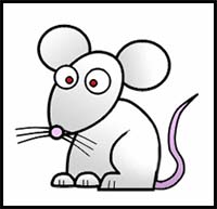 How to Draw Cartoon Mice & Rats & Realistic Mice & Rats : Drawing Tutorials  & Drawing & How to Draw Mice & Rats Drawing Lessons Step by Step Techniques  for Cartoons