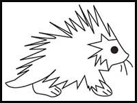 How to Draw a Porcupine