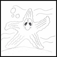 How to Draw a Starfish