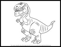 How to Draw Butch from The Good Dinosaur