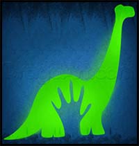 How to Draw The Good Dinosaur