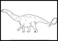How to Draw an Apatosaurus