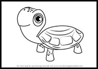 How to Draw the Turtles from PAW Patrol
