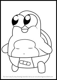How to Draw Baby Turtle from Breadwinners