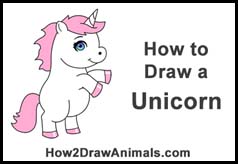 How to Draw a Unicorn (Cartoon)