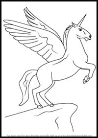 How to Draw a Unicorn with Wings