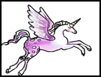 How to Draw a Fantasy Unicorn