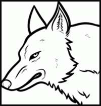 How to Draw Kiba Wolf, Wolfs Rain