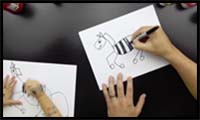 How to Draw a Zebra Just for Kids (Easy Difficulty) - YouTube