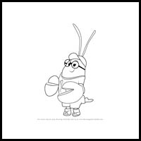 How to Draw Skip from Bubble Guppies