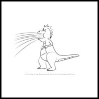 How to Draw the Color Monster from Bubble Guppies