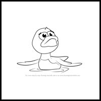 How to Draw Beep from Bubble Guppies