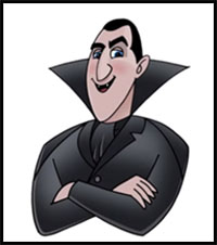 How to Draw Dracula | Hotel Transylvania 2