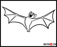 How to Draw Bat Dracula | Hotel Transylvania