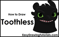 How to Draw Toothless