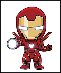 How To Draw Iron Man Characters Drawing Tutorials Drawing