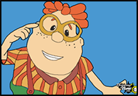 How to Draw Carl Wheezer from The Adventures Of Jimmy Neutron