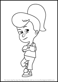 How to Draw Cindy Vortex from The Adventures Of Jimmy Neutron