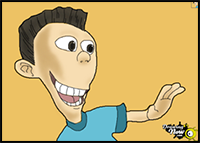 How to Draw Sheen Estevez from The Adventures Of Jimmy Neutron